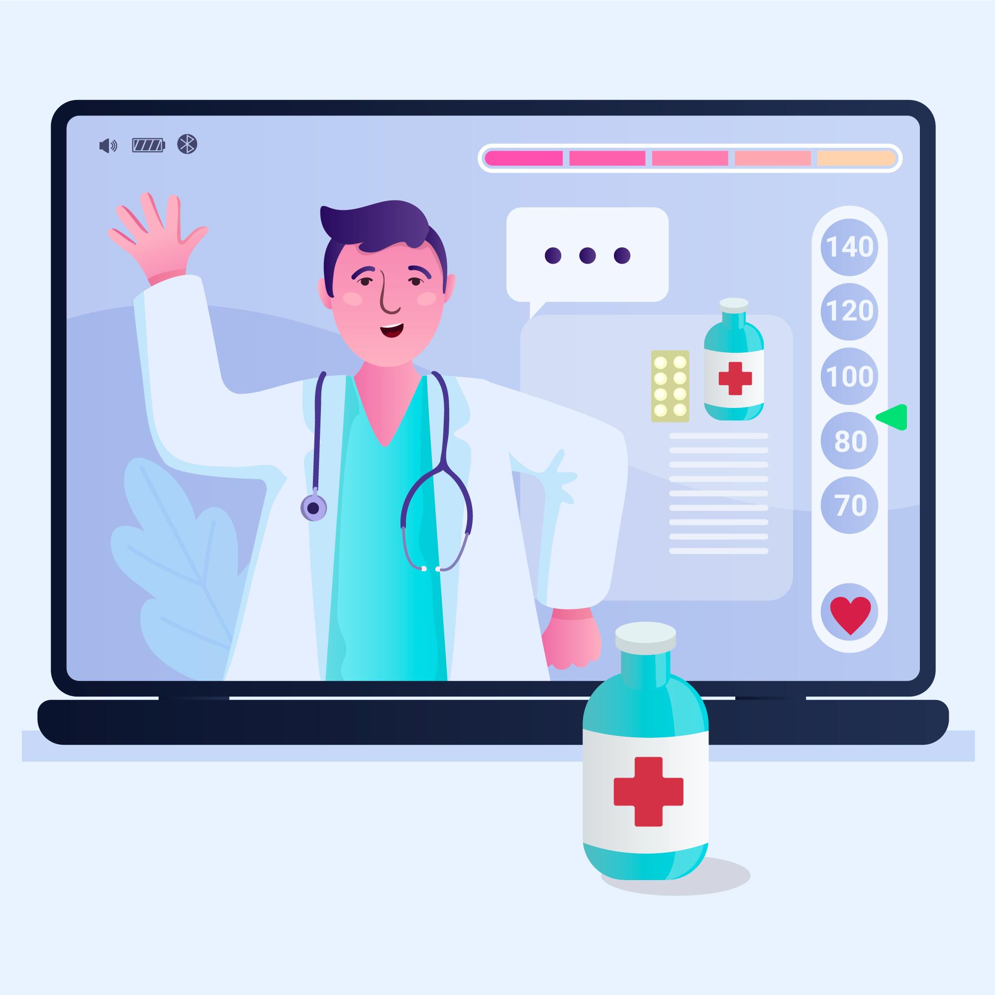 online-doctor-concept