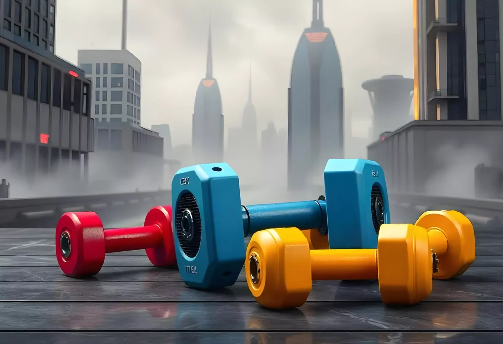 3D Renders for Dumbbells