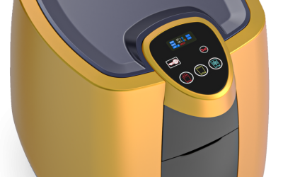 3D Product water dispenser yellow colour